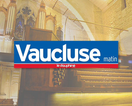 Le Vaucluse Matin Les amis de l'orgue de Monteux
